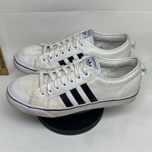 adidas Nizza Sneakers 10.5 Cloud White/Core Black ART CQ2333